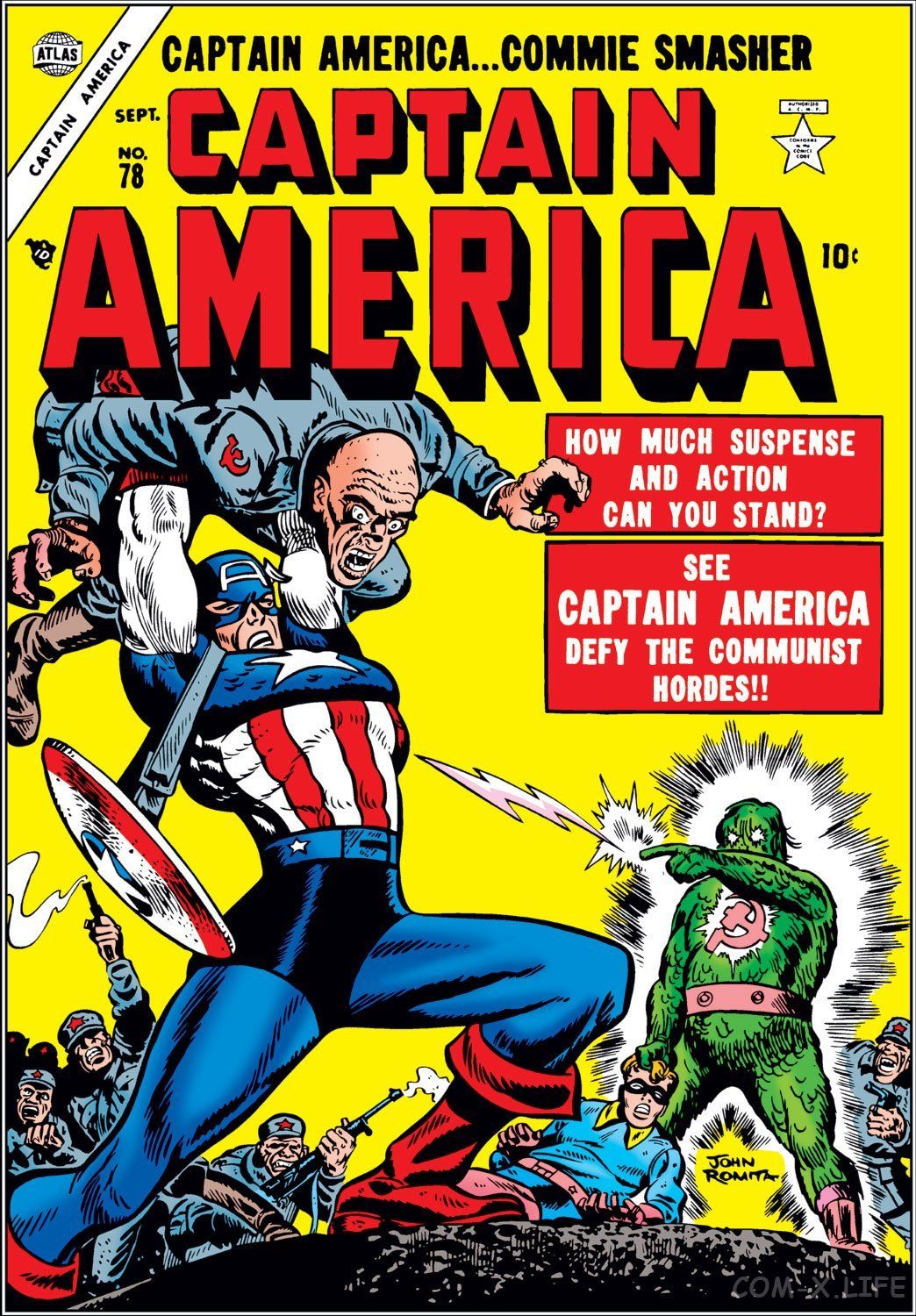 Captain America Comics / Капитан Америка комиксы скачать/читать онлайн